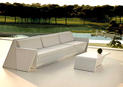 Sof modular de jardn Rest