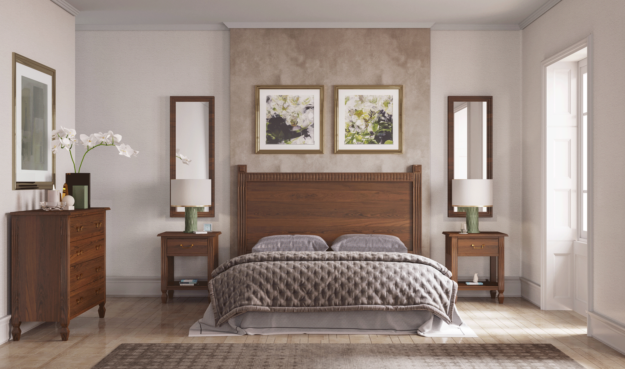 Muebles clásicos dormitorio