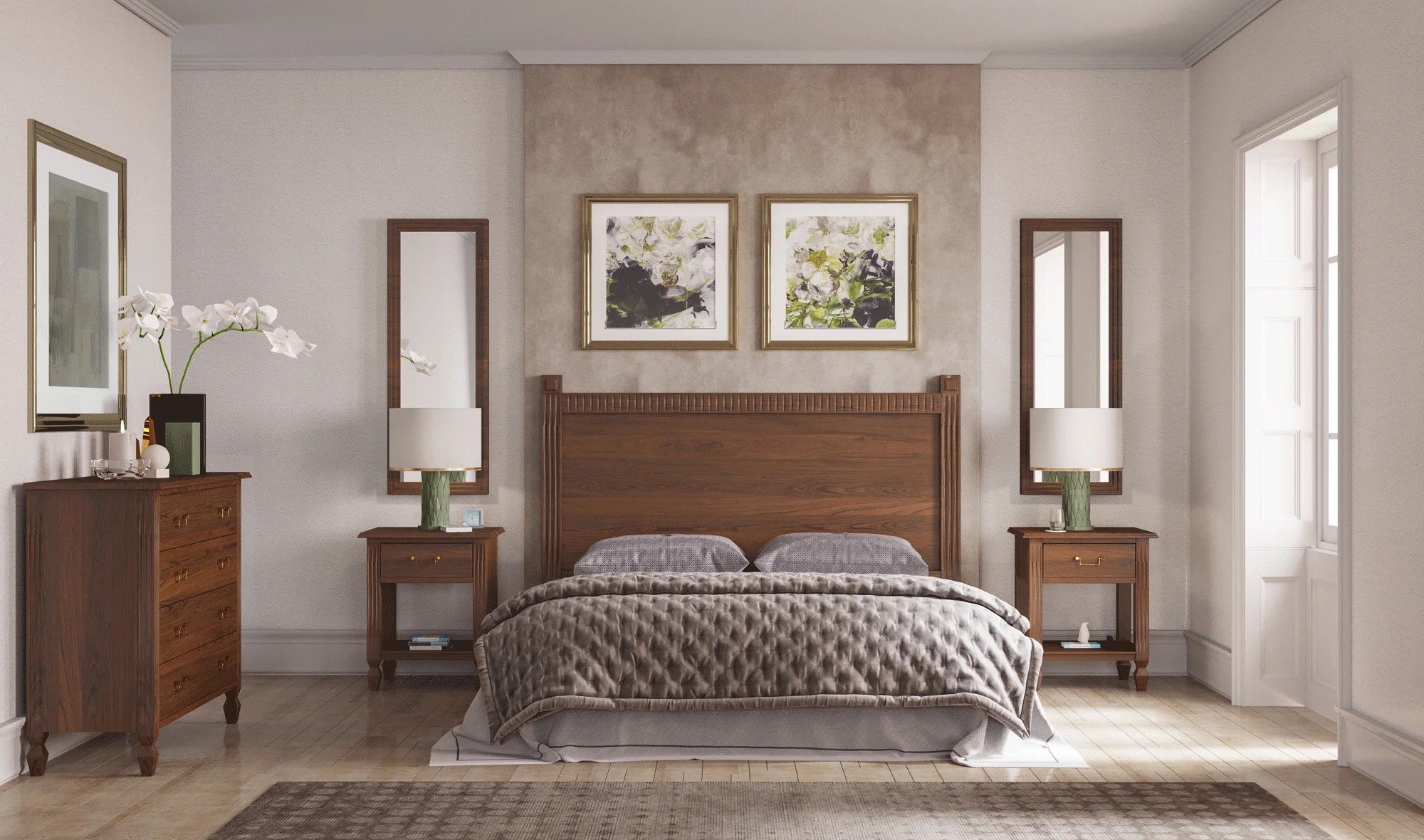 Muebles clásicos dormitorio