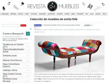 Coleeción de muebles de estilo folk con Portobello