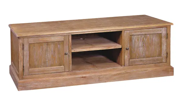 Mueble tv 2 puertas colonial Hakka