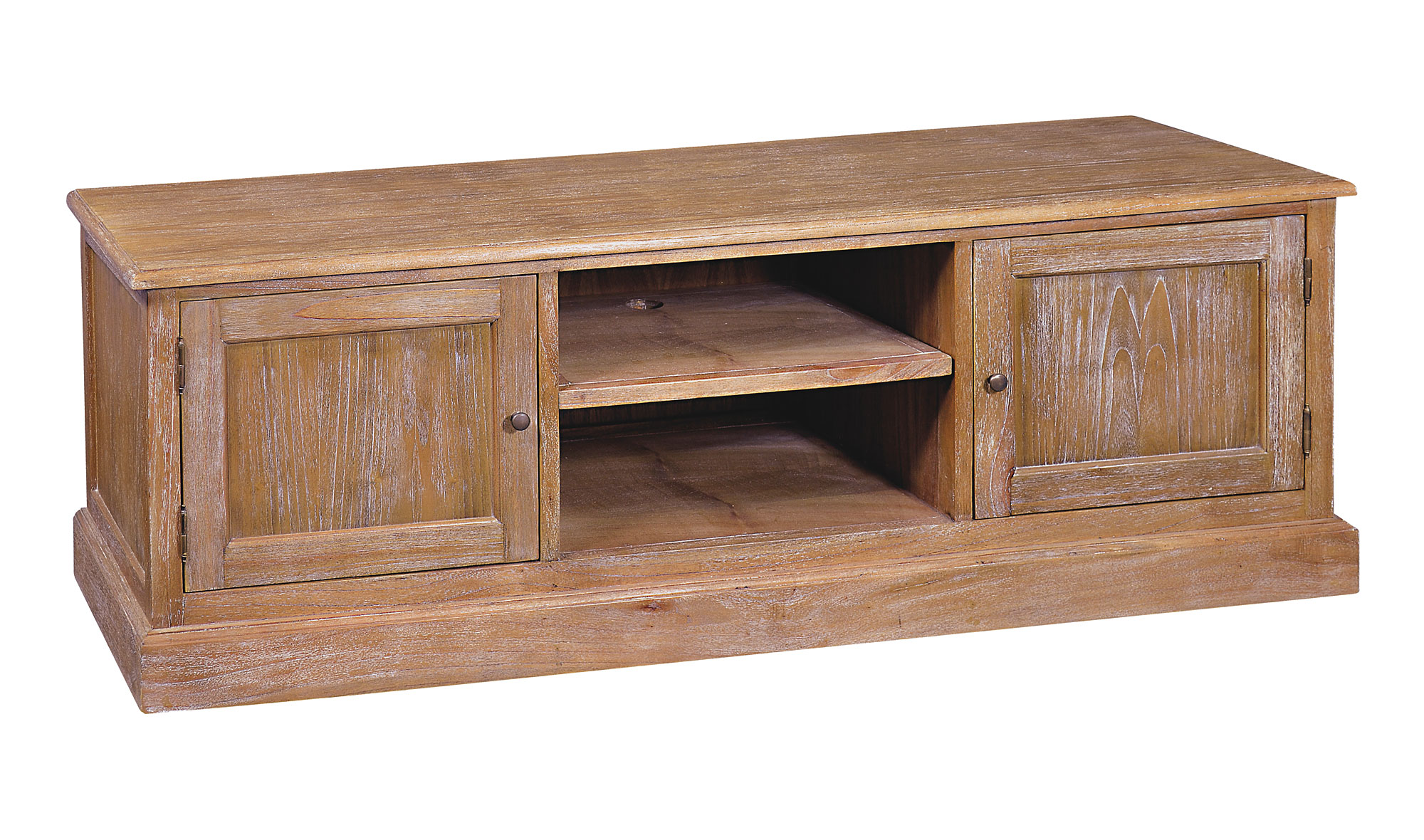 Mueble tv 2 puertas colonial Hakka