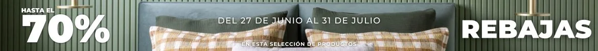 Rebajas del 23 de Junio al 31 de Julio
