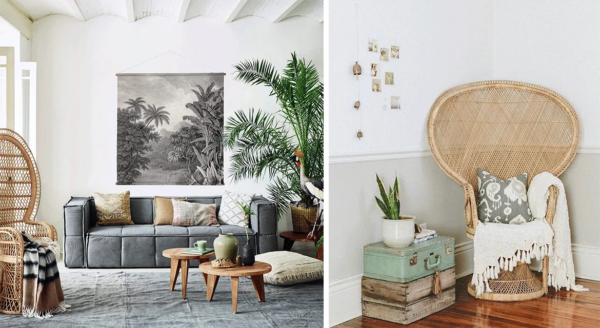 La silla Emmanuelle es ideal en todo tipo de decoraciones, desde los estilos más nórdicos hasta el más boho-chic.