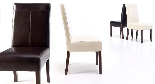 Silla Crema Costura