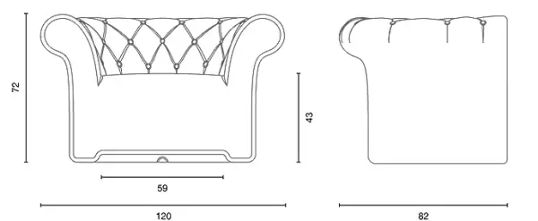 Sillón Sirchester Armchair