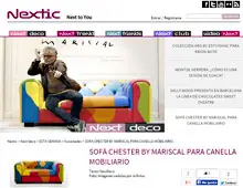 Sofá chester by Mariscal con Portobello