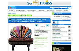 Lo último en decoración en colores vivos en soymanitas.com