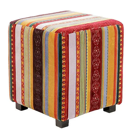 Taburete British Cubo