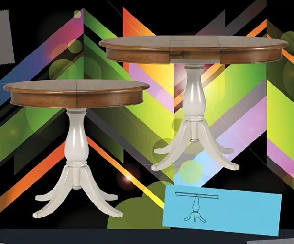 Mesa Comedor Extensible Vintage Cool