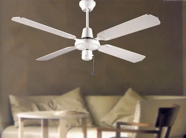 Ventilador Blanco 4 palas Easy