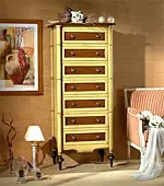 Chiffonier 7 cajones Style